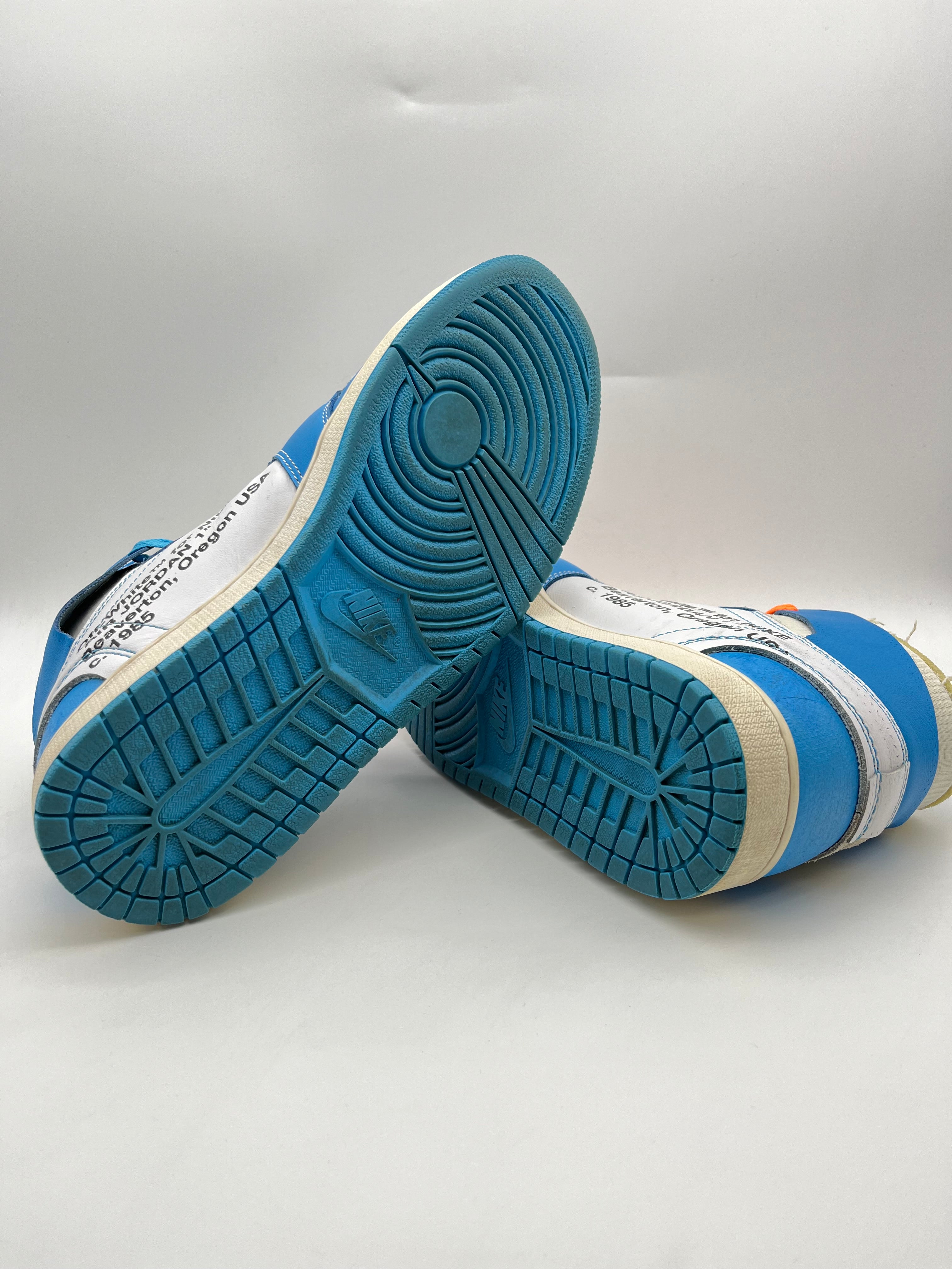 Használt - Nike Jordan 1 High UNC x Off White