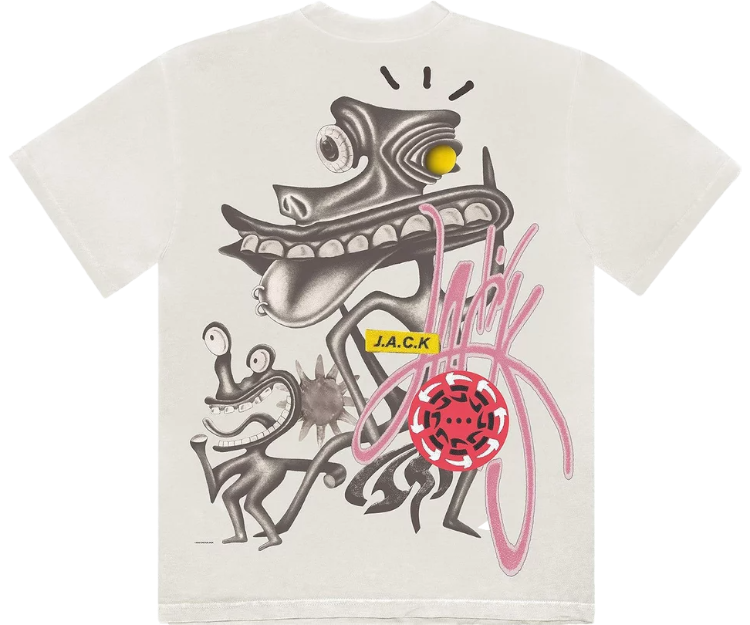 Tricou Travis Scott Artifacts Natural