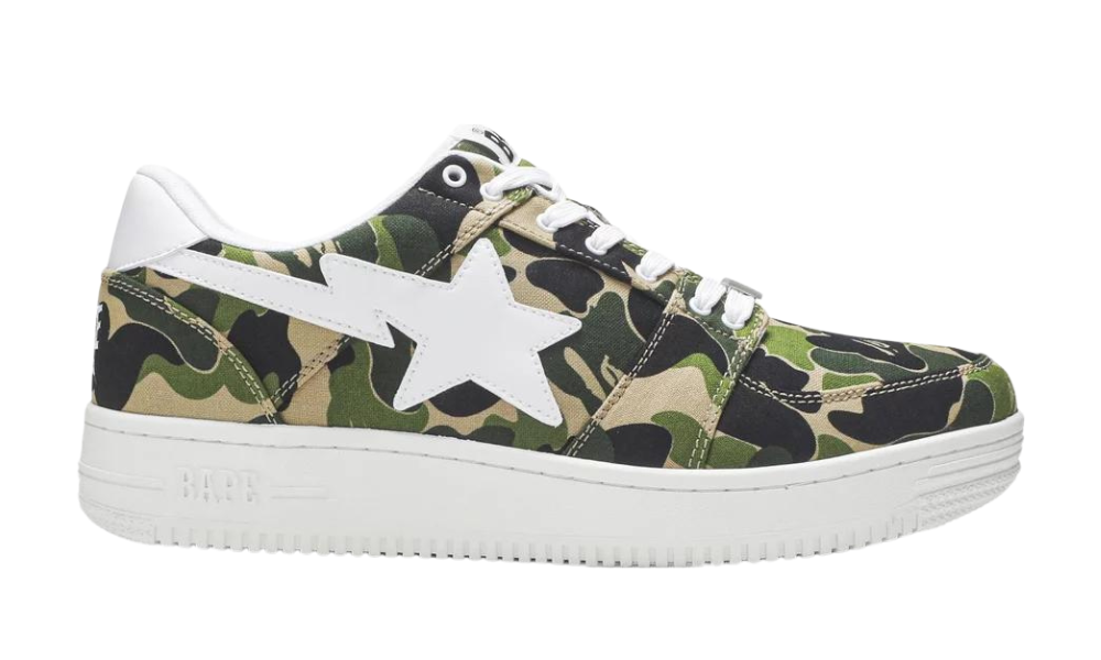 The Bathing Ape Bape Sta Low ABC Camo 20th Green