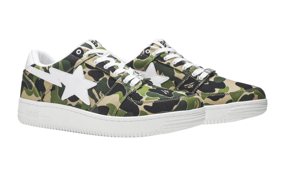 The Bathing Ape Bape Sta Low ABC Camo 20th Green
