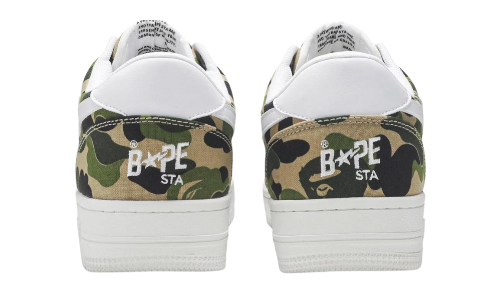 The Bathing Ape Bape Sta Low ABC Camo 20th Green