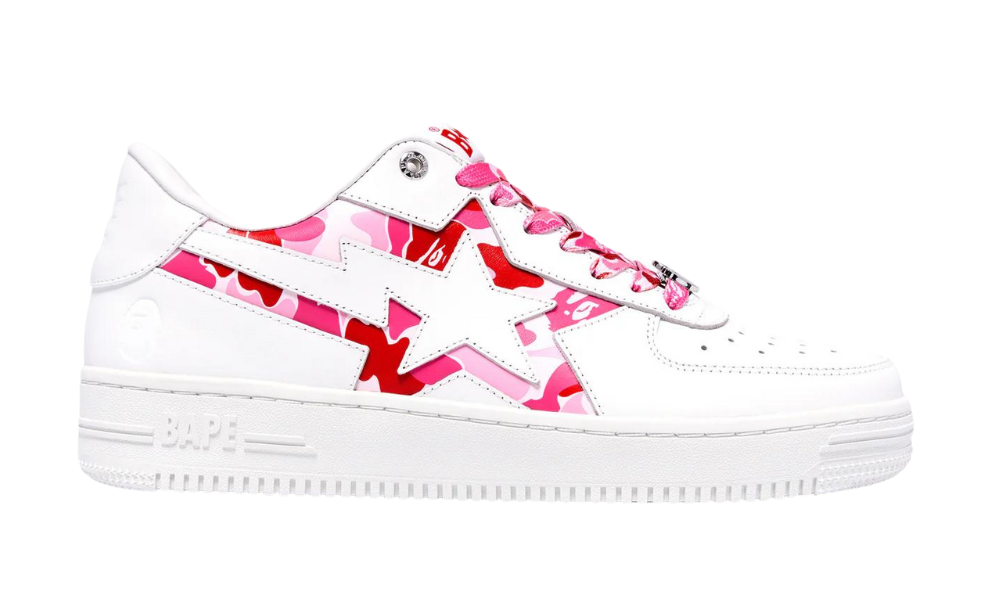 Bathing Ape Bape Sta Icon ABC Camo Pink