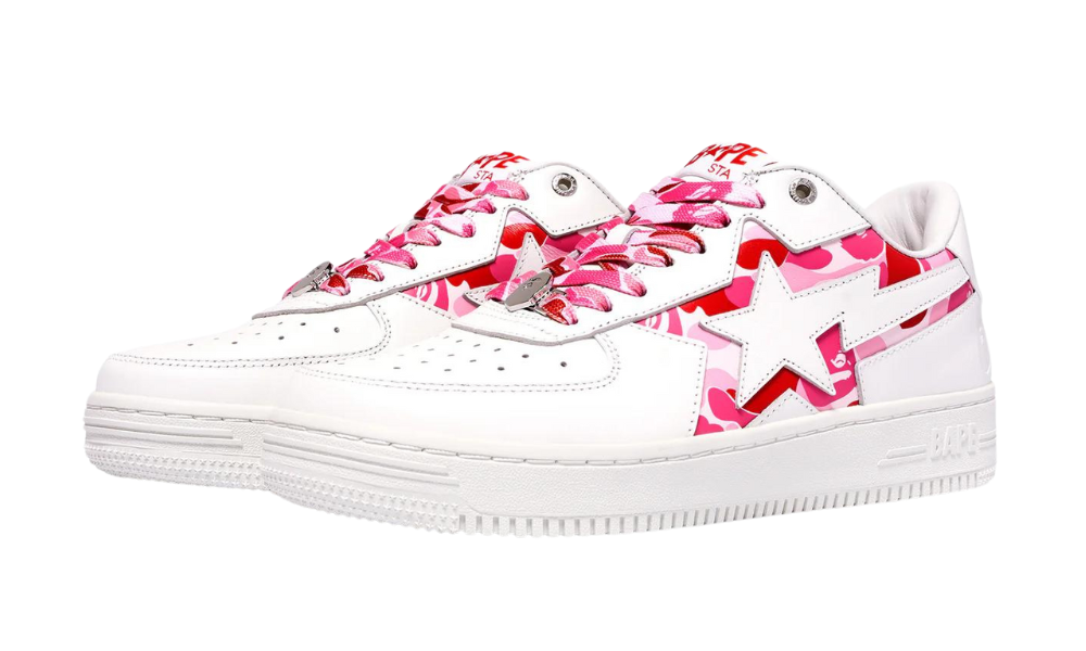 Bathing Ape Bape Sta Icon ABC Camo Pink