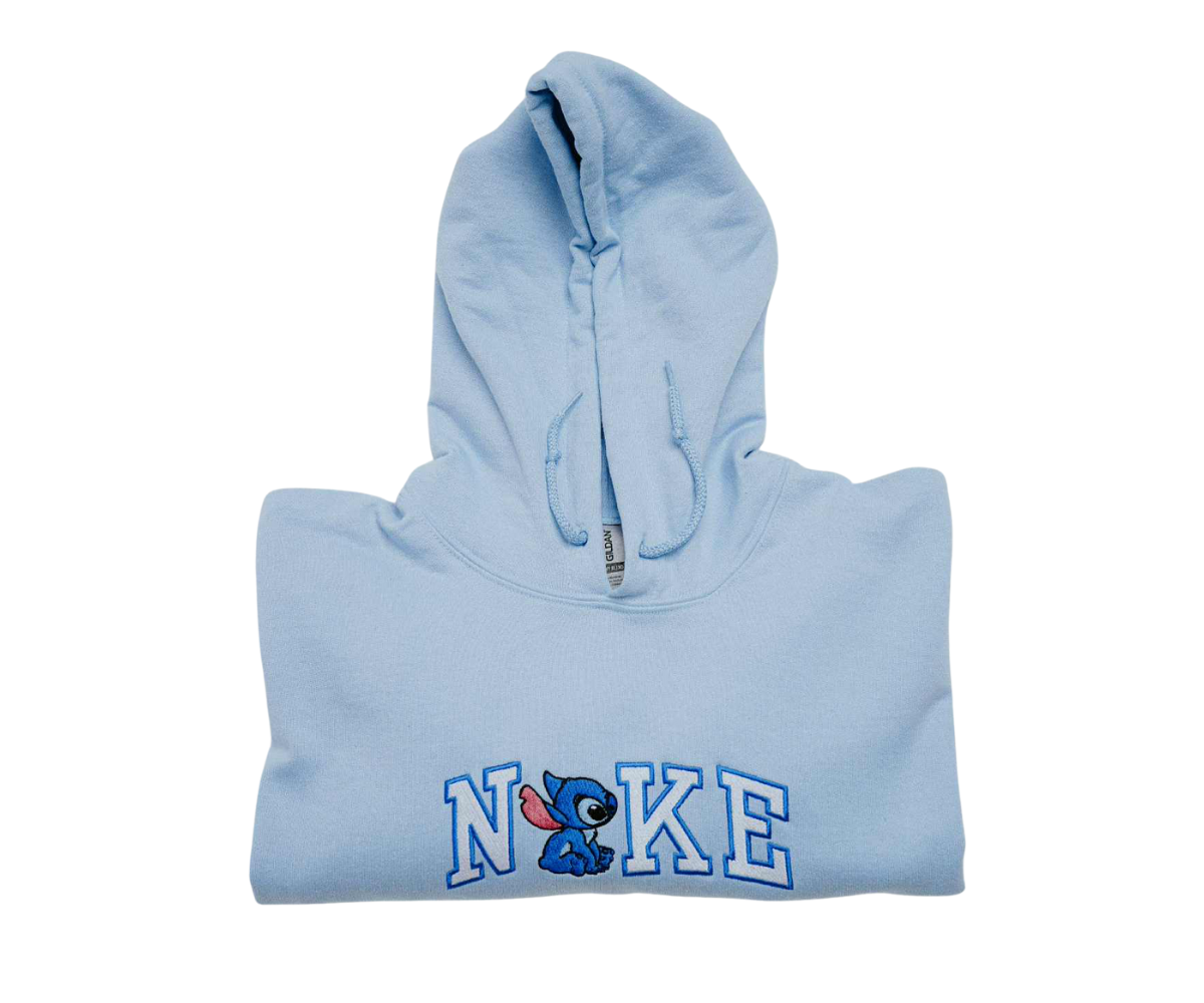 Cuddle Chick - Lilo Stitch Hoodie Blue