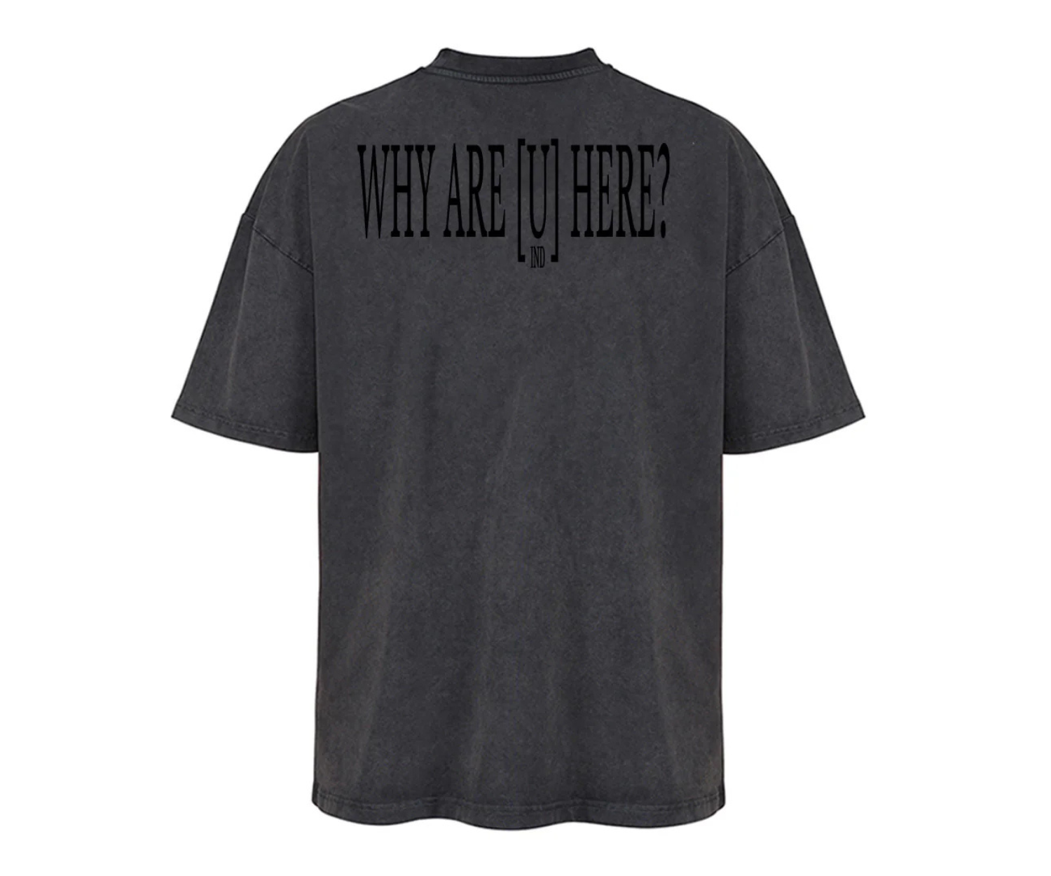 UNREAL WhyRuHere Tee Washed