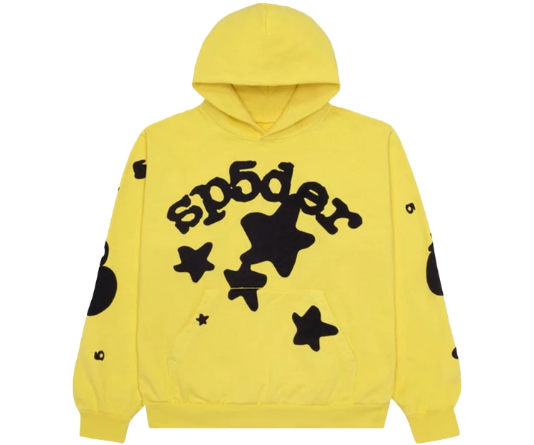 Sp5der Beluga Hoodie 'Gold'