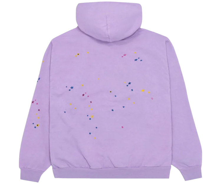 Sp5der Açaí Hoodie 'Purple'