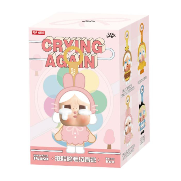 Pop Mart CryBaby Crying Again Series Vinyl Face Plush