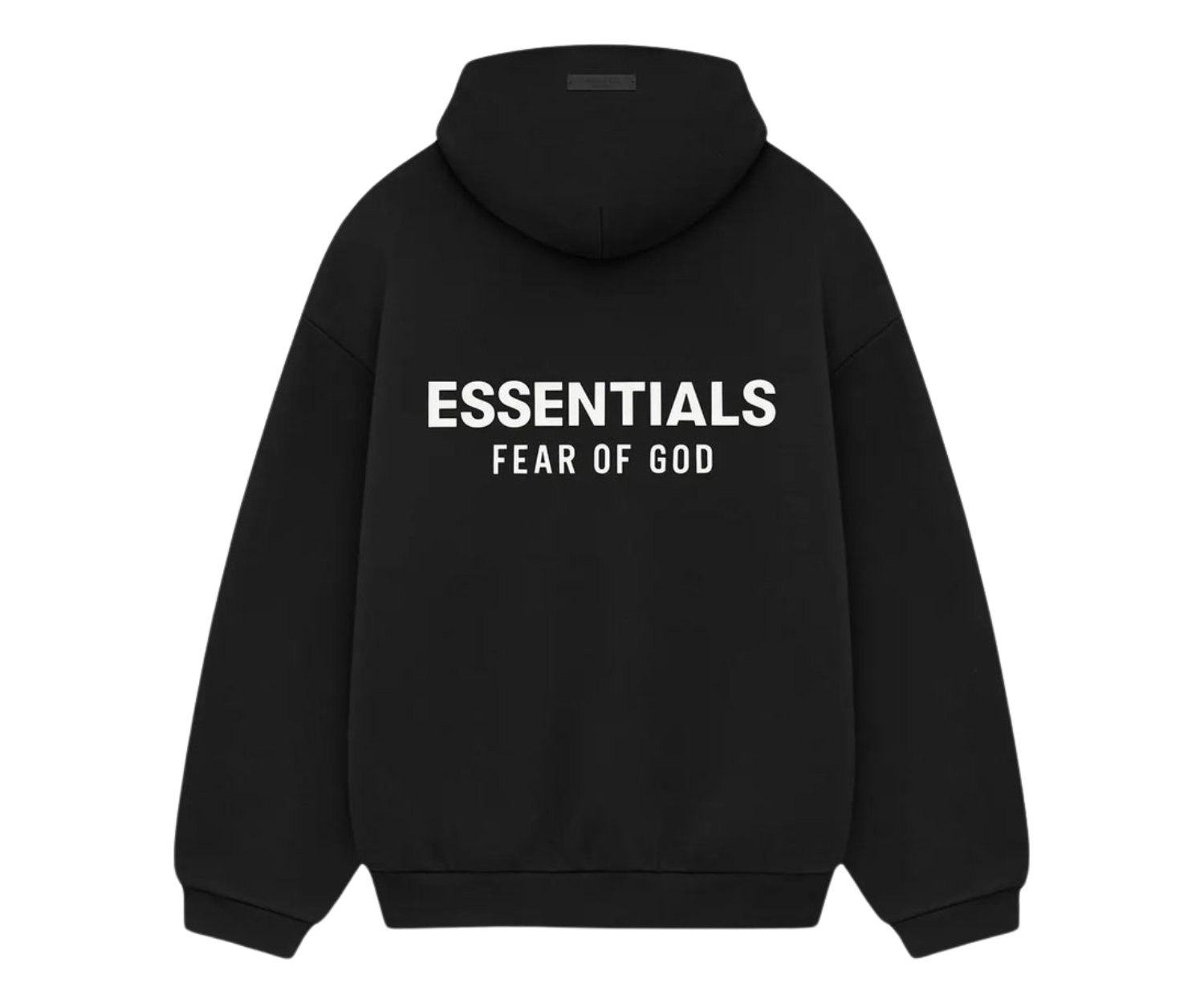 Fear of God Essentials Fleece Hoodie (FW24) Black