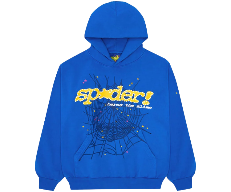 Sp5der Hoodie 'TC Blue'