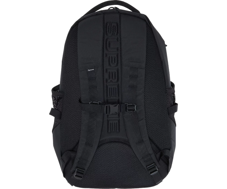 Supreme Logo Backpack Black