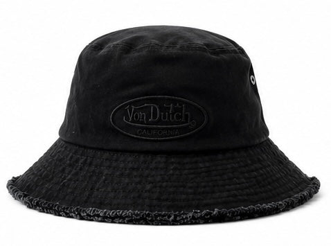 Von Dutch Bucket Hat Black