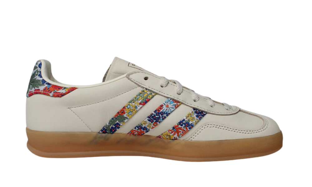 adidas Gazelle Indoor Liberty London Floral Embroidery Stripes