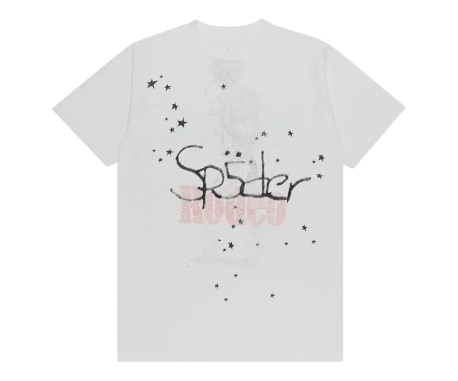 Travis Scott Cactus Jack x Sp5der Days Before Rodeo II Tee White