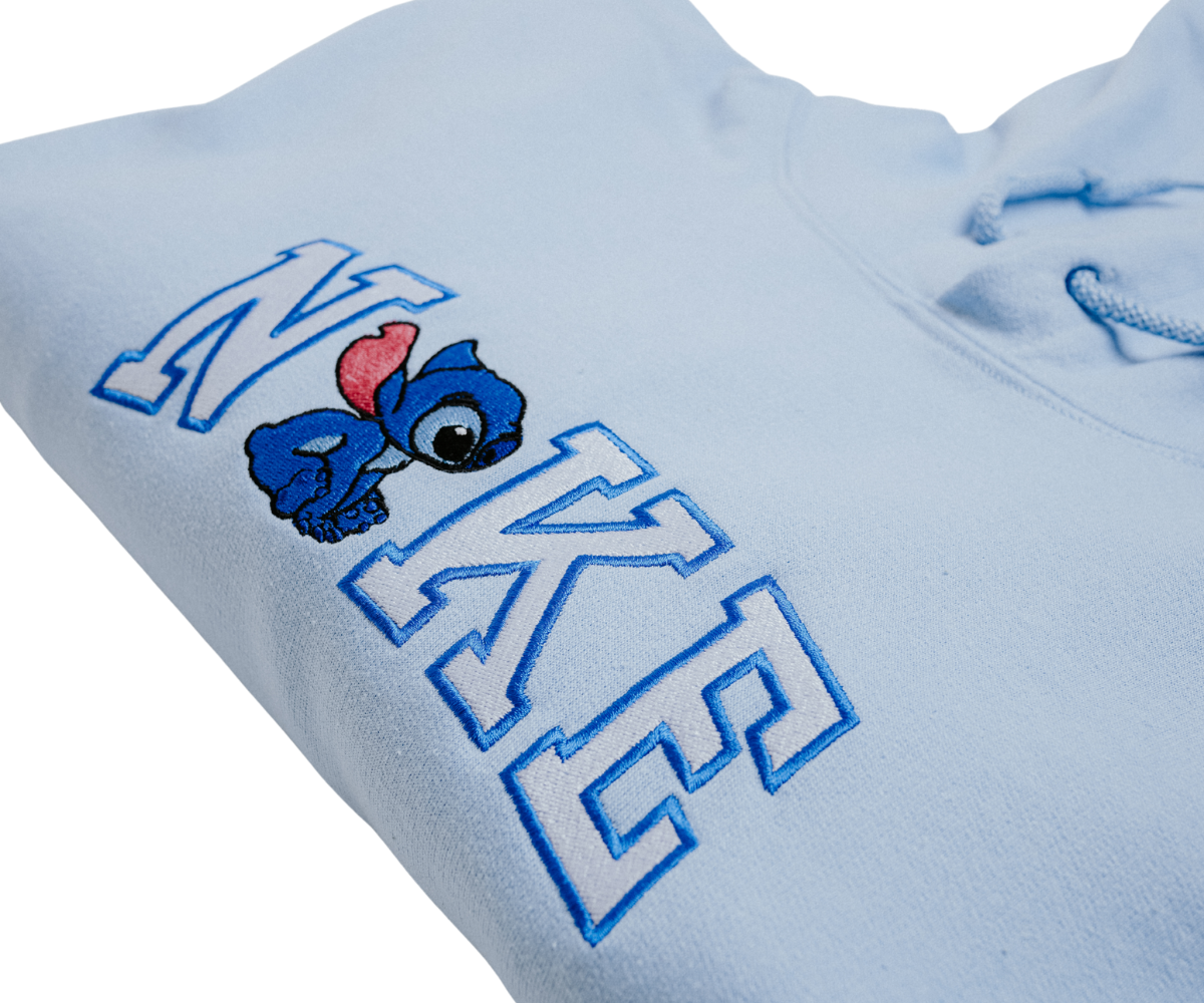 Cuddle Chick - Lilo Stitch Hoodie Blue