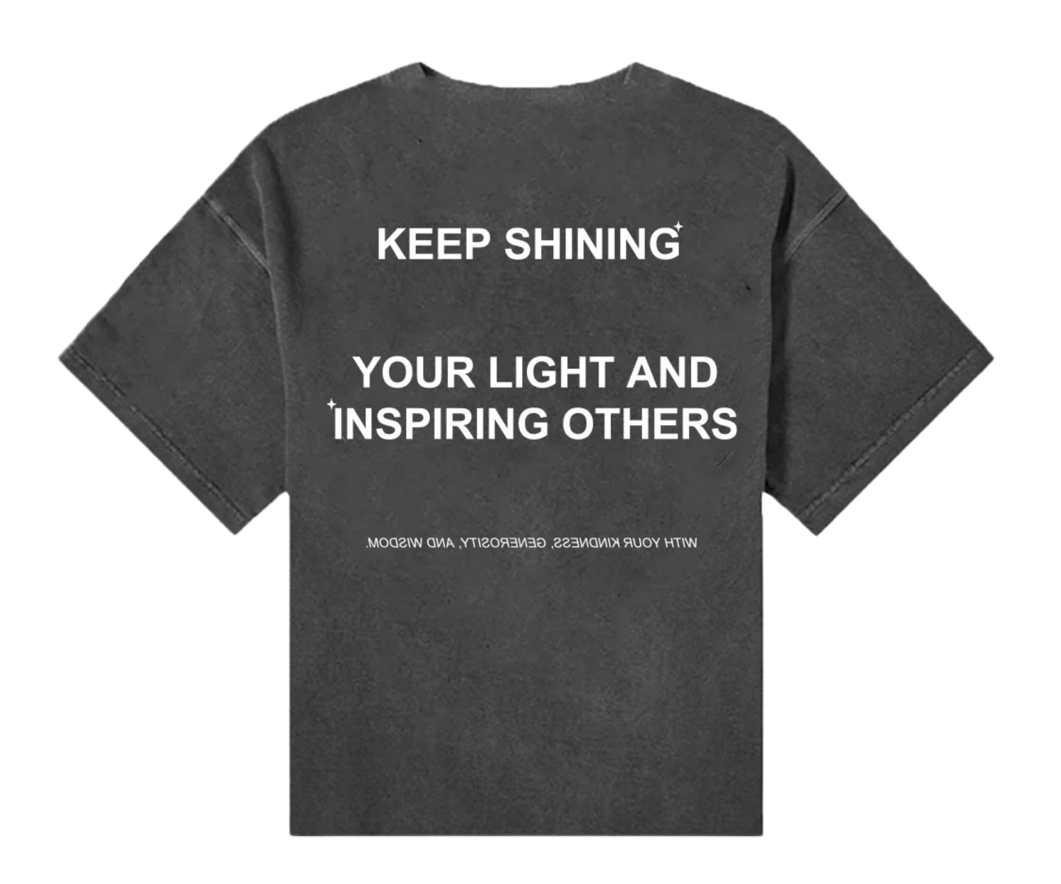 Tricou UNREAL keep shining Stone Washed