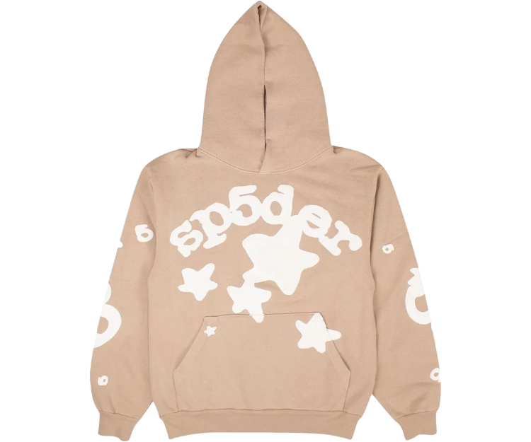 Sp5der Beluga Hoodie 'Brown'