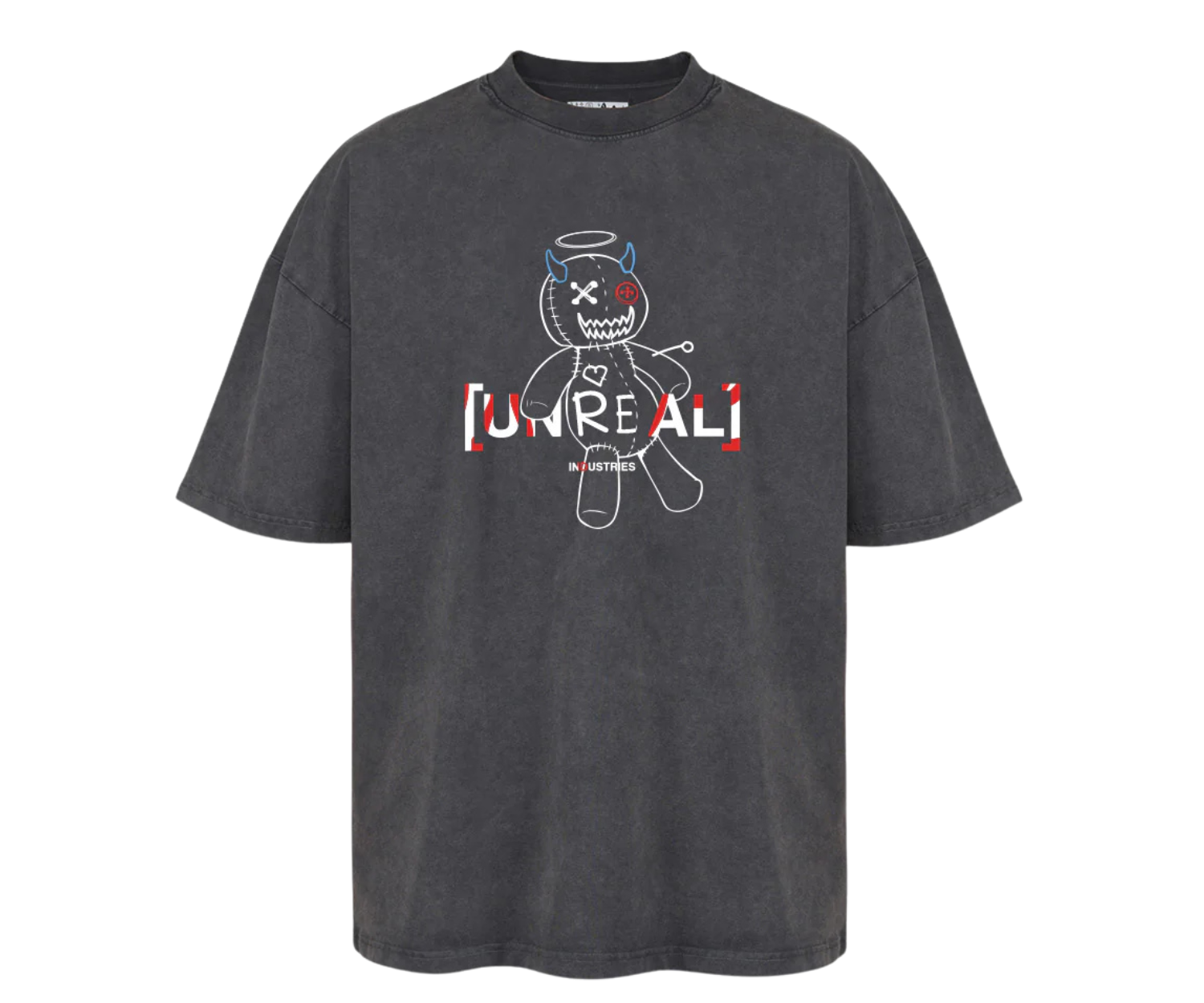 Tricou UNREAL keep shining Stone Washed