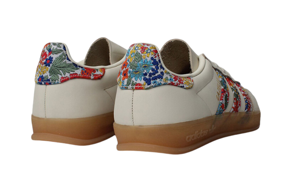 adidas Gazelle Indoor Liberty London Floral Embroidery Stripes