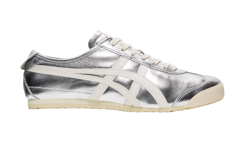 Onitsuka Tiger Mexico 66 Silver Off White