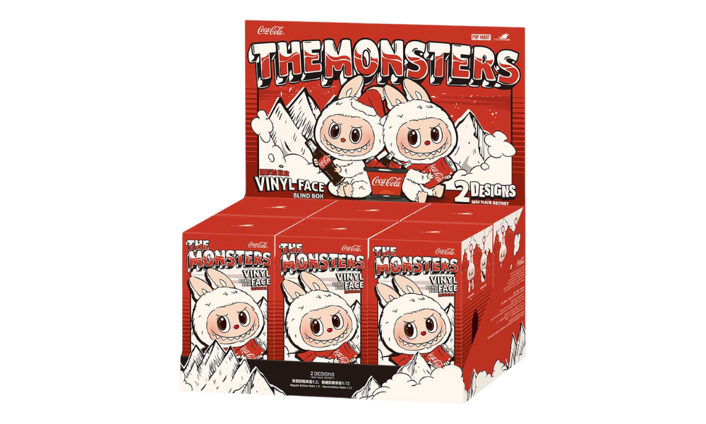 Pop Mart Labubu The Monsters Coca Cola Series Vinyl Face