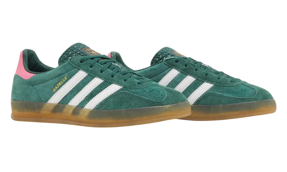 adidas Gazelle Indoor Collegiate Green Lucid Pink