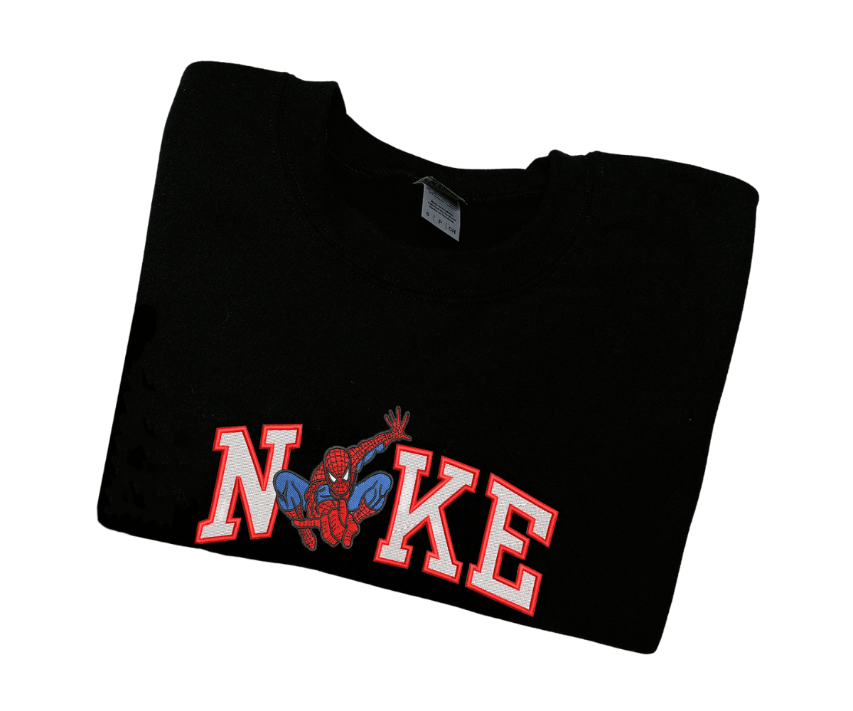 Cuddle Chick - Spiderman Hoodie Black