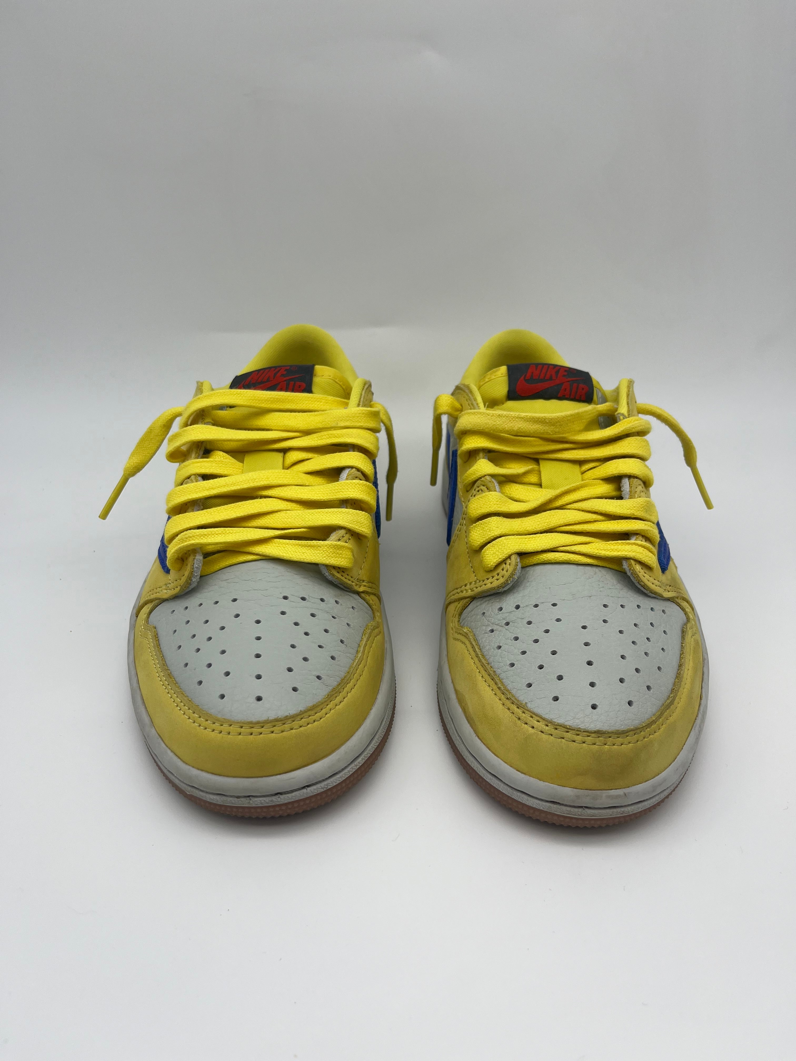 Használt - Jordan 1 Low Travis Scott Canary (37.5)