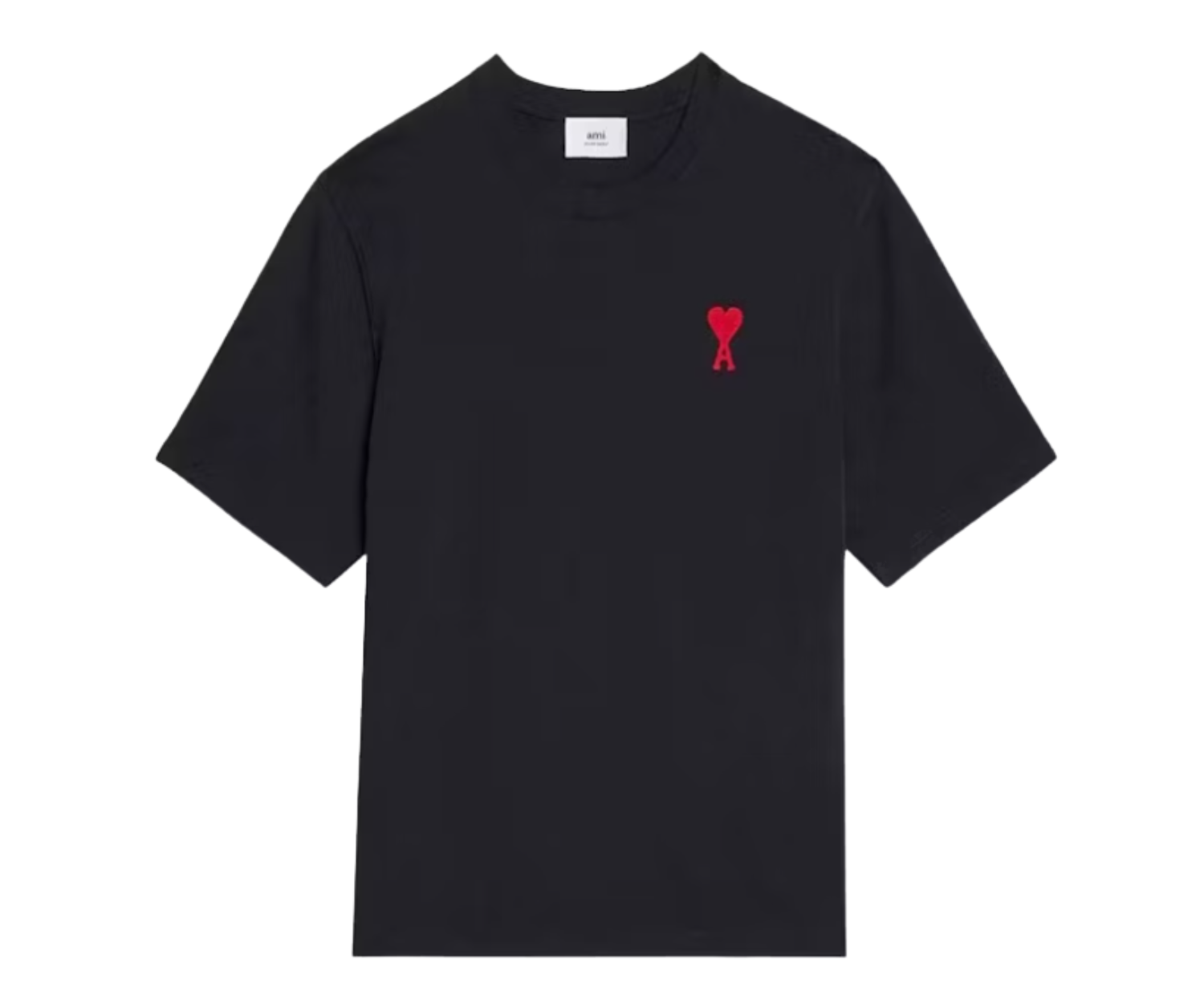 Ami Paris Tonal Ami De Coeur S/S T-shirt Black