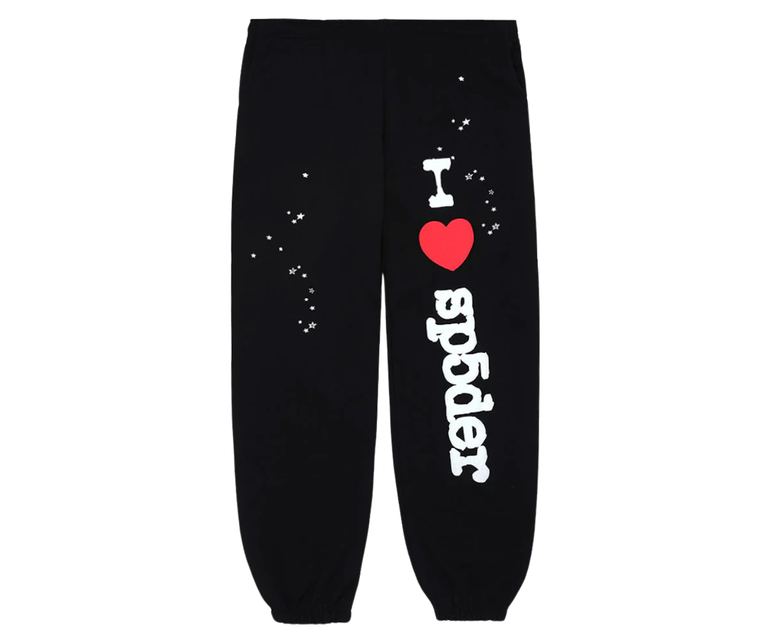 Pantaloni de sport Sp5der Souvenir SP5 negri