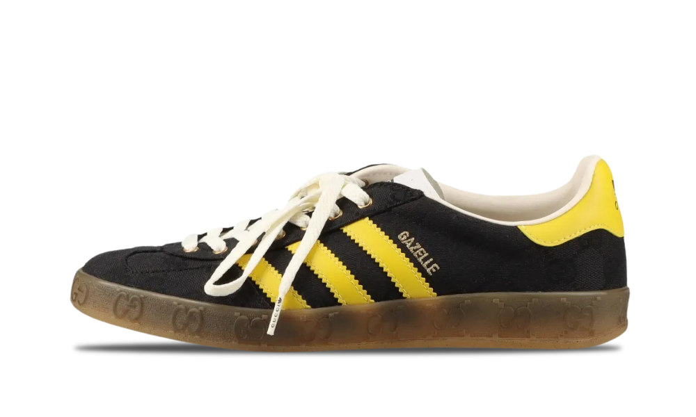 adidas x Gucci Gazelle Black GG Monogram