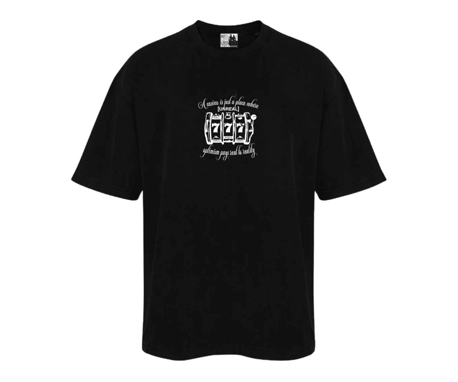 UNREAL BIGWIN Tee Jet Black