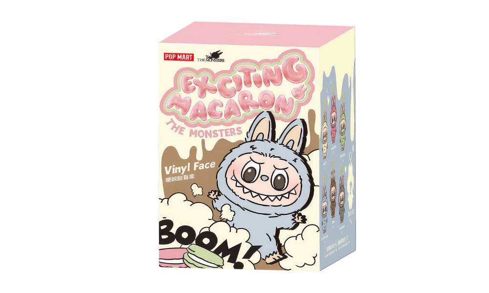 Pop Mart Labubu The Monsters Tasty Macarons Vinyl Face