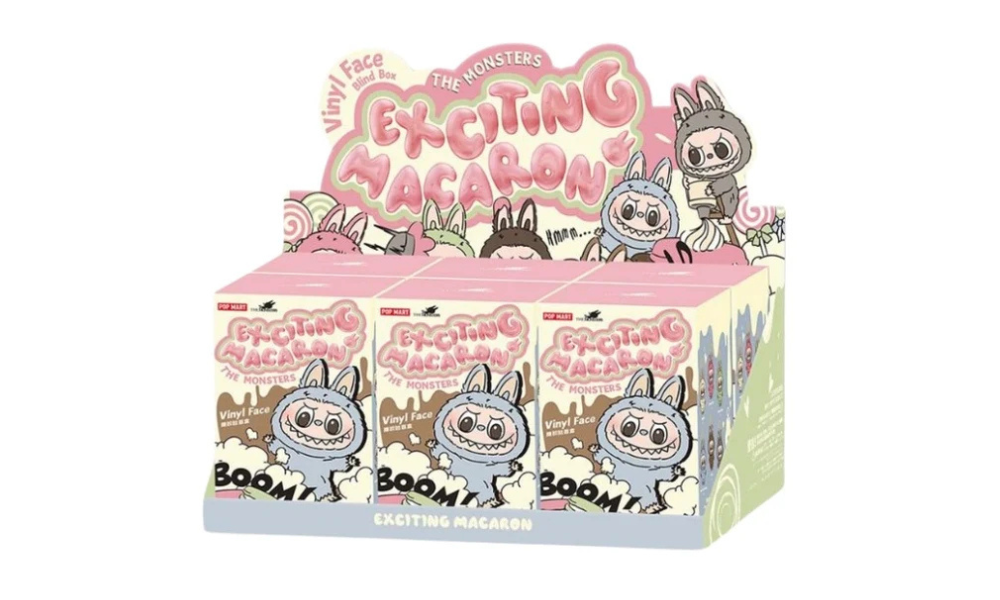 Pop Mart Labubu The Monsters Tasty Macarons Vinyl Face