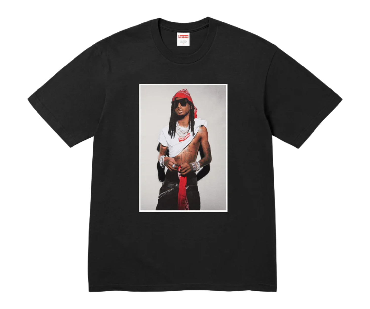 Supreme Playboi Carti Tee Black Supreme Playboi Carti Tee Black