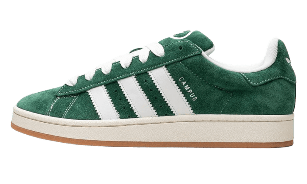 adidas gazelle silver green womens Adidas Campus 00s Dark Green Cloud White