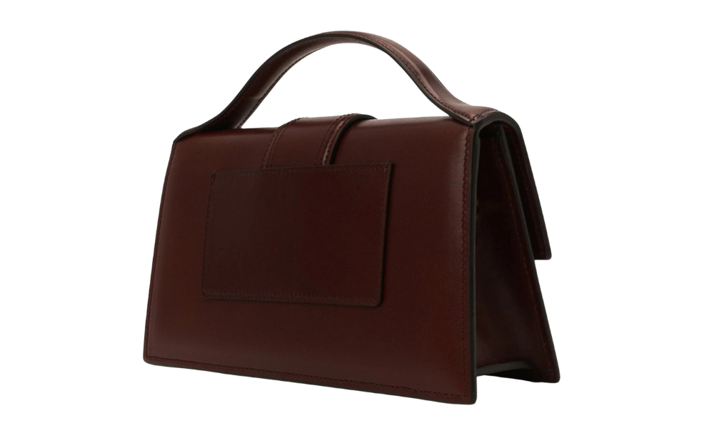 Jacquemus Le Bambino Mini Flap Bag Dark Brown