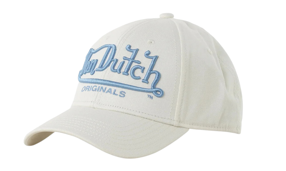 Von Dutch Seattle Trucker Cap White/Baby Blue