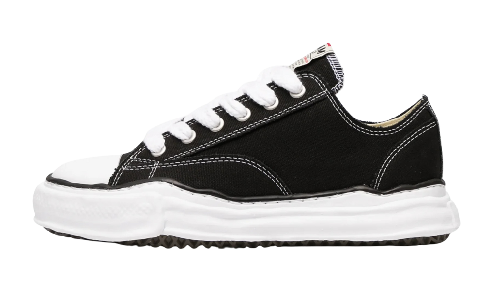 Maison Mihara Yasuhiro Peterson OG Sole Canvas Low Black