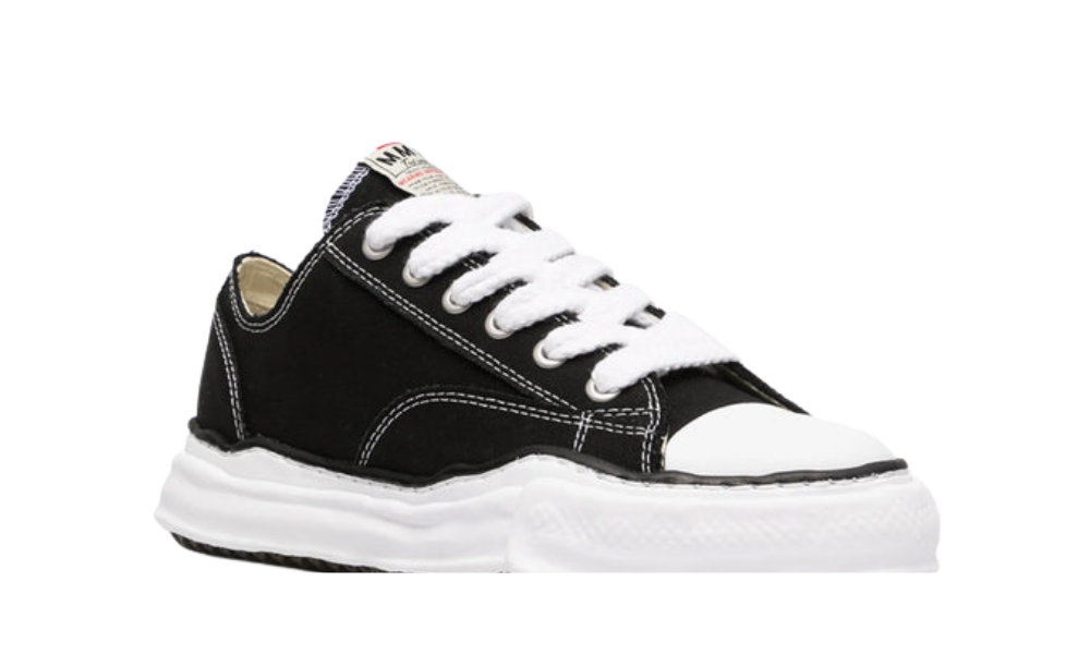 Maison Mihara Yasuhiro Peterson OG Sole Canvas Low Black