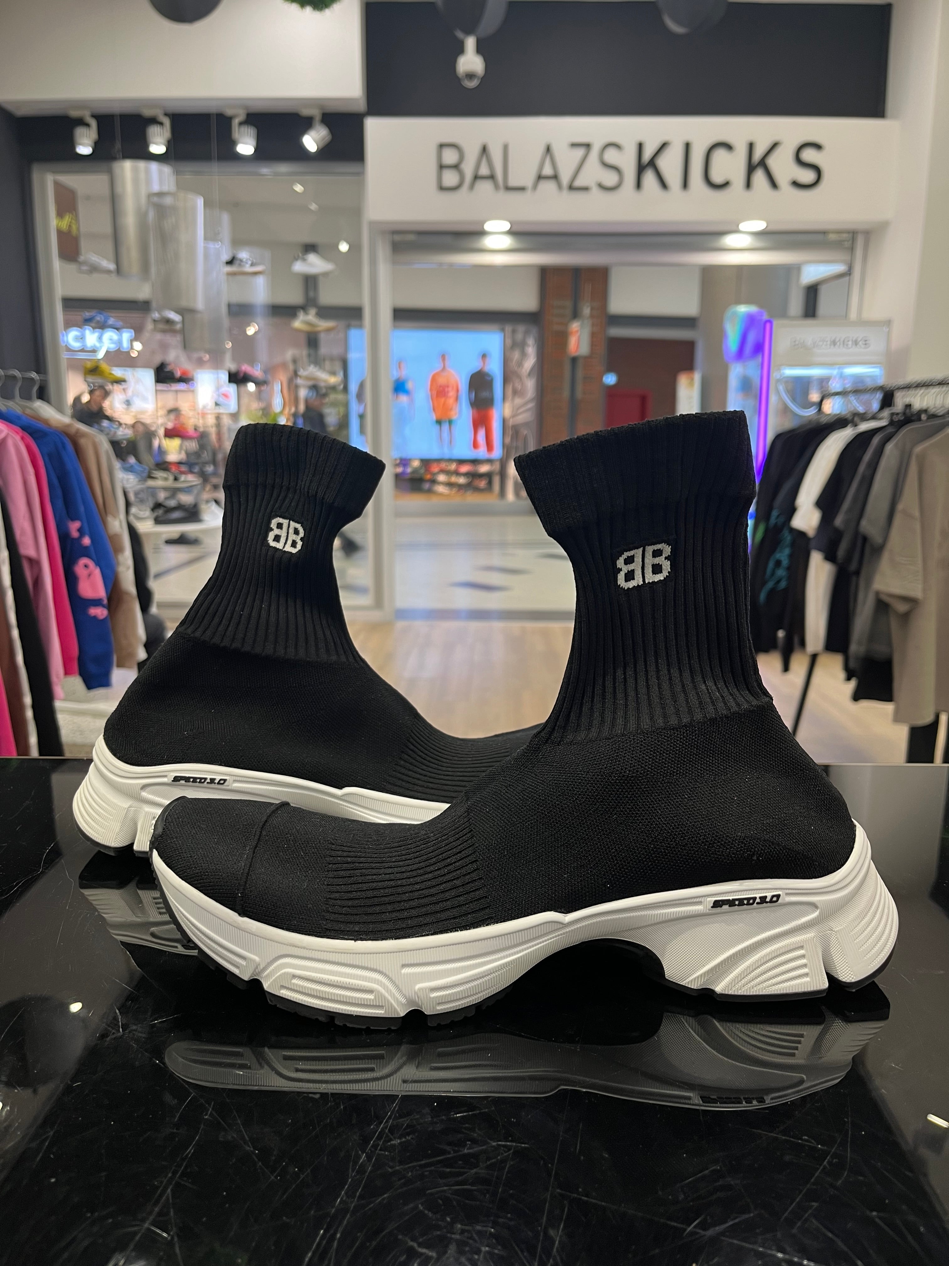 HASZNÁLT - Balenciaga Speed Trainer Black (41)