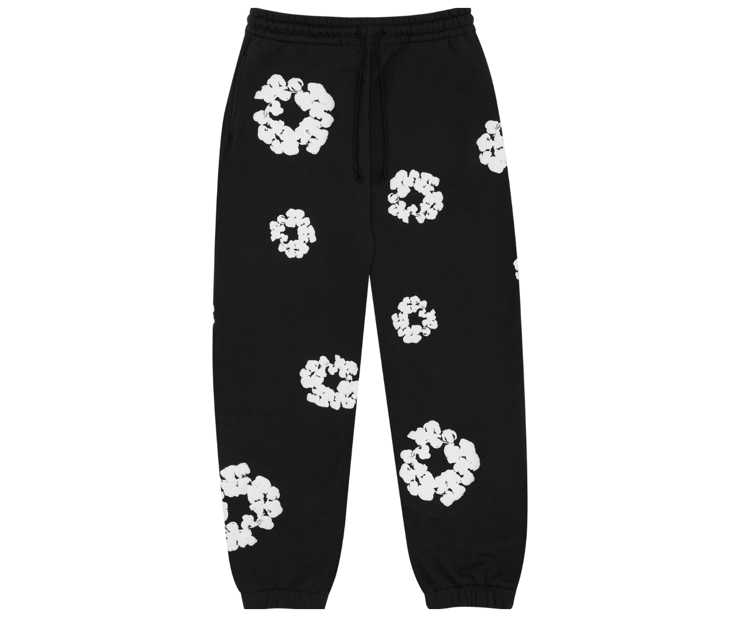 Denim Tears The Cotton Wreath Sweatpants Black