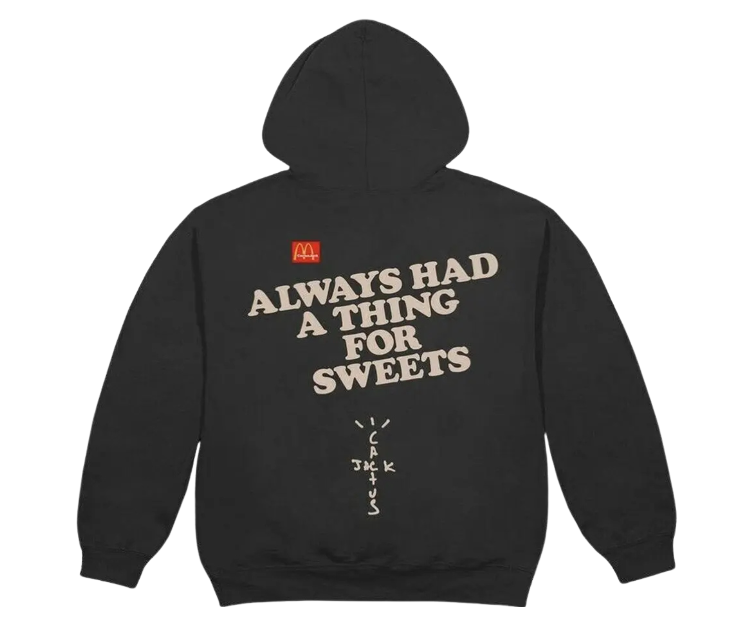 Hanocă Travis Scott x McDonald's Apple Pie, negru spălat