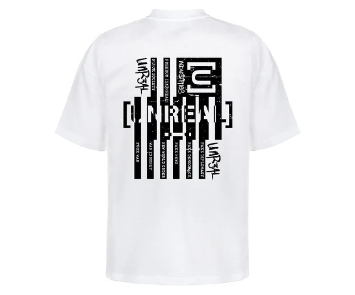 UNREAL FLAG Tee White