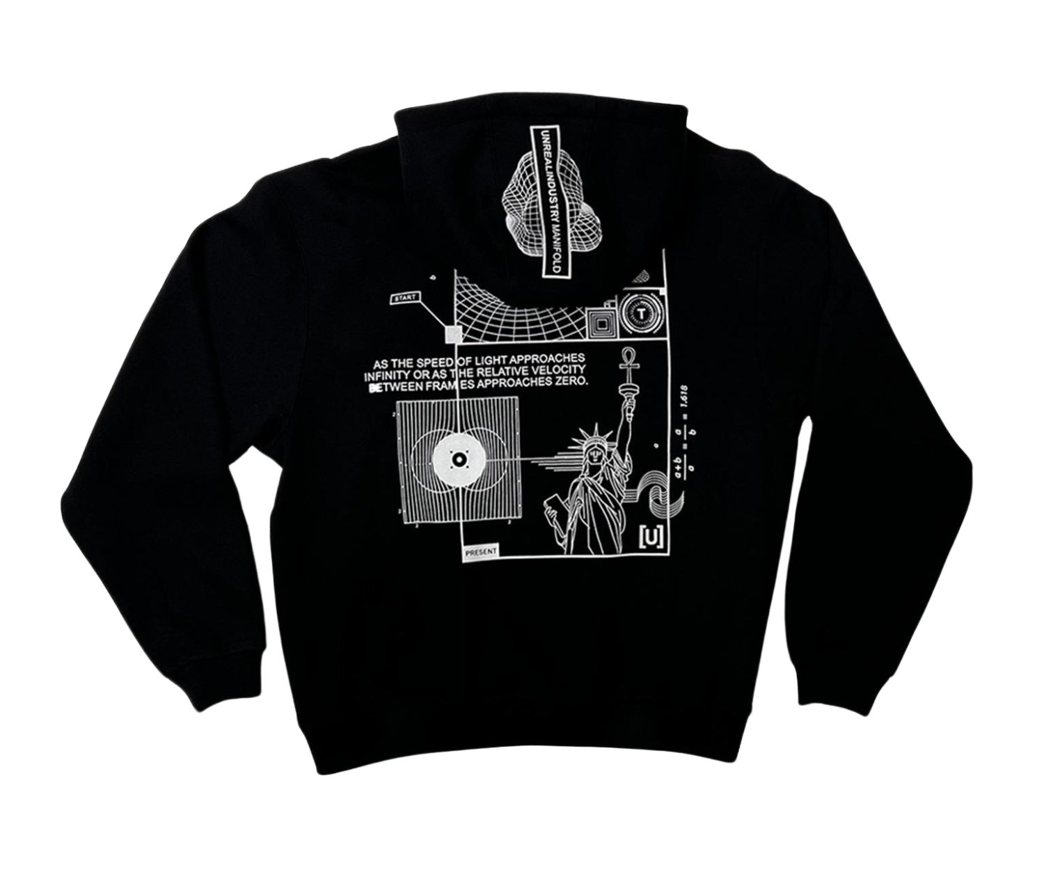 UNREAL Manifold Hoodie Black