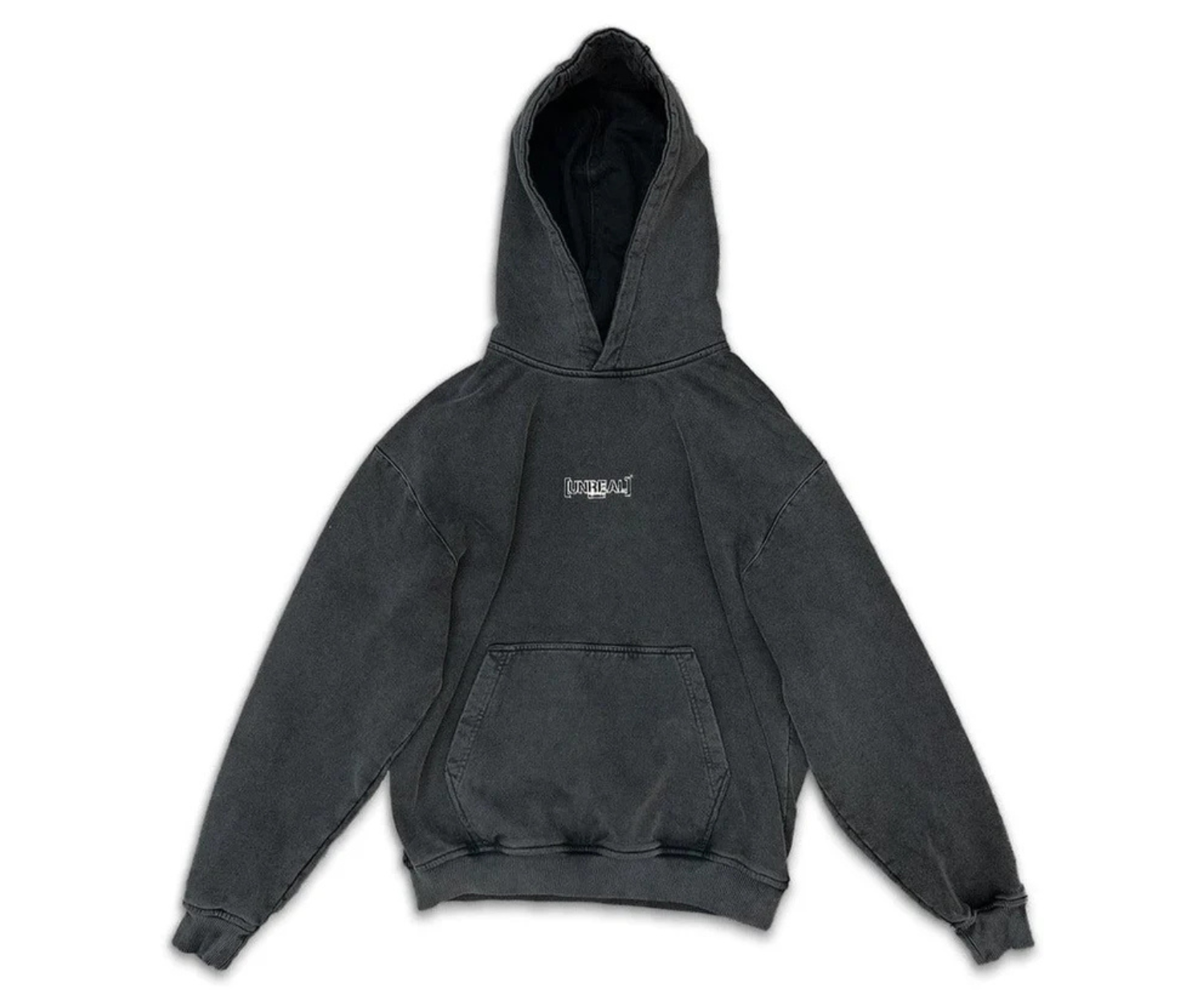 Unreal OG Iron logo Hanocă Stone Washed Black