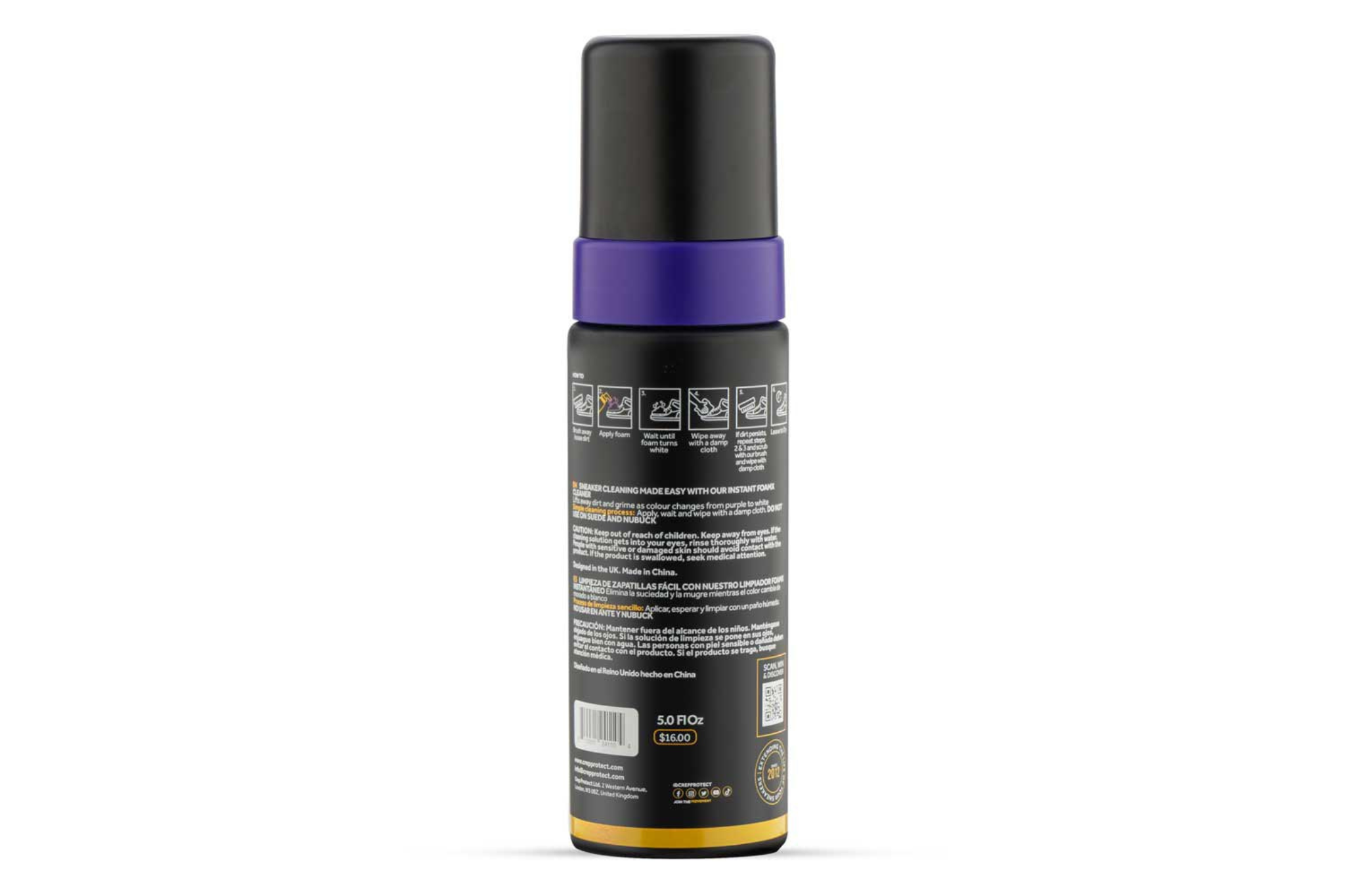 Crep Protect Foam X Sneaker Cleanser