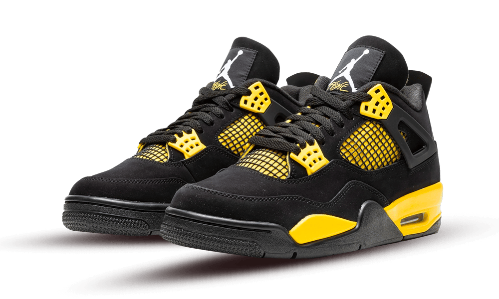 Air Jordan 4 Retro Yellow Thunder NO BOX