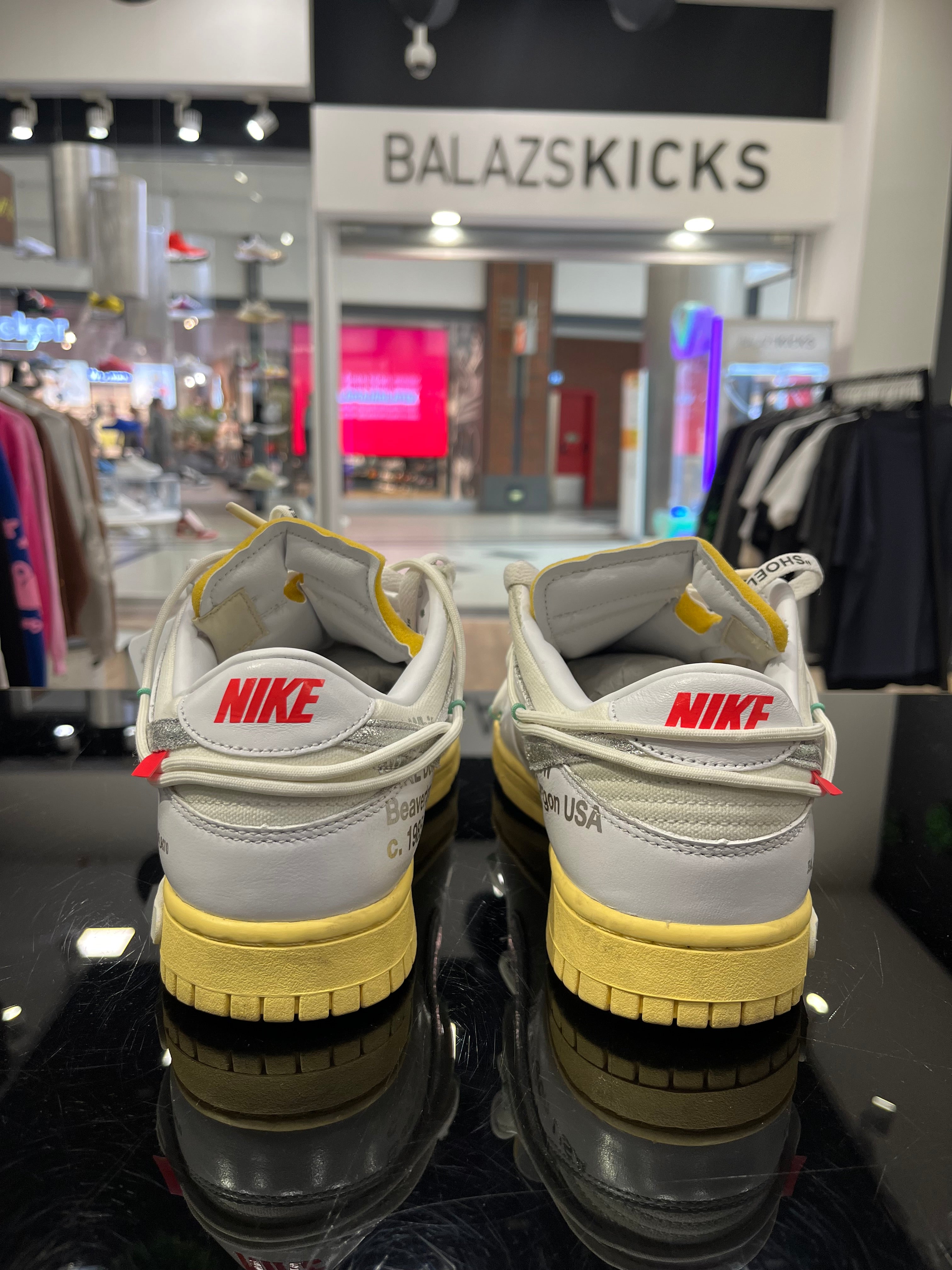 HASZNÁLT - Off White Dunk Low 1/50