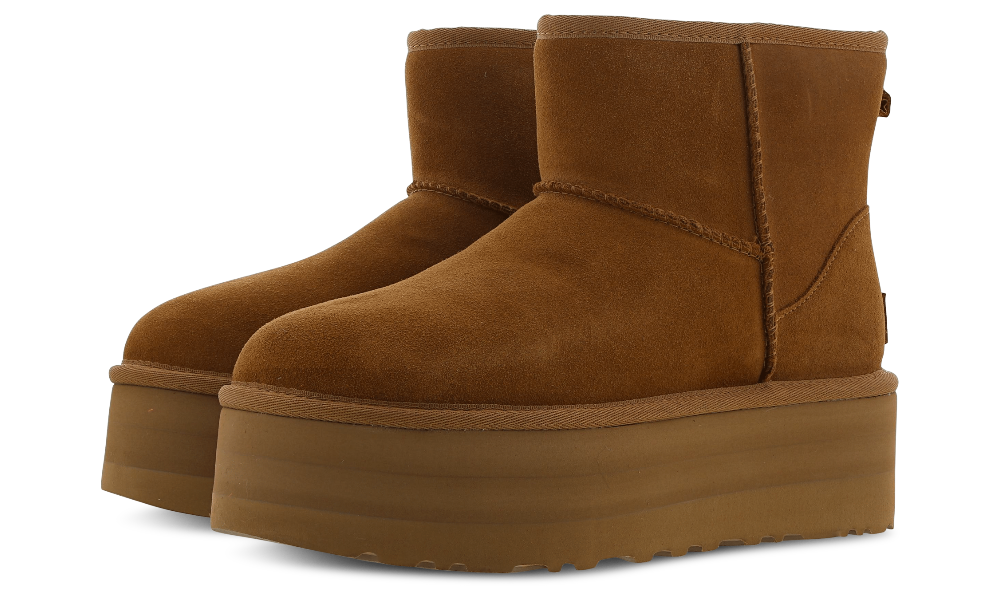 Ugg platform boots chestnut